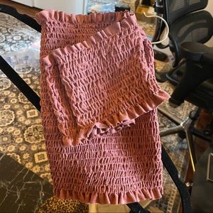 Pink/purple tube top